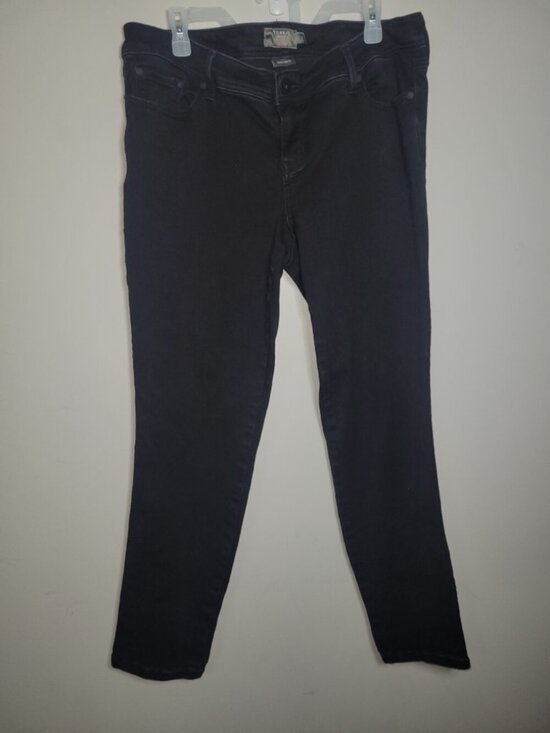 Denim - Torrid 16T Black Luxe Skinny Jeans